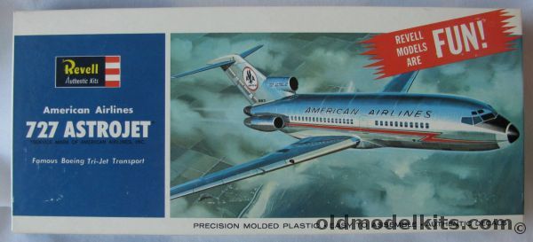 Revell 1/144 American Airlines Boeing 727-100 Astrojet - (727), H245-100 plastic model kit